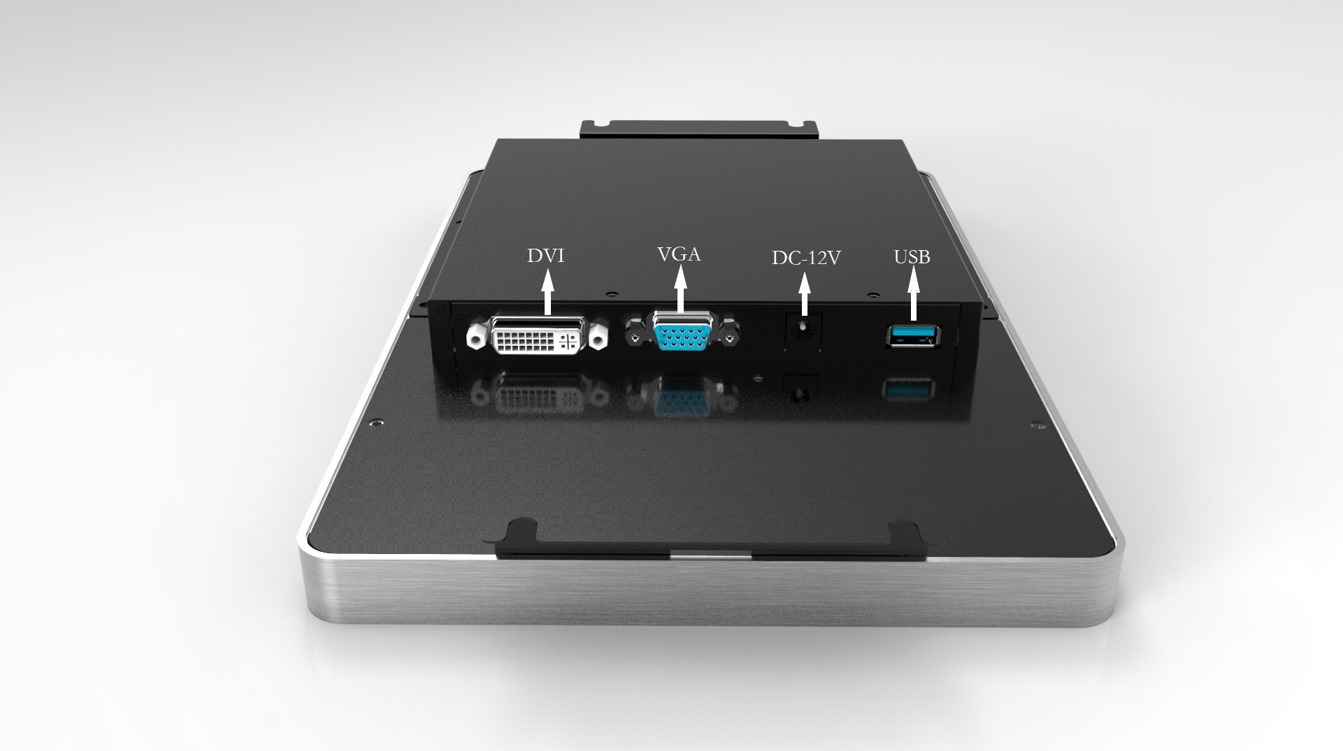 IPCLCD-1002电容触摸工业显示器