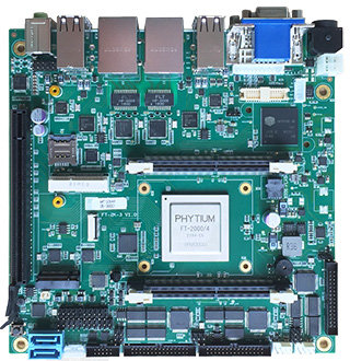 ITX-17F2000YS国产工控主板